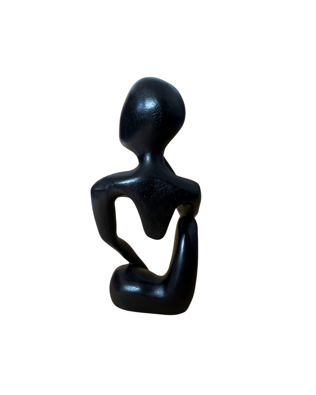 Sculpture "Le Penseur" en ébène - Ledoux Store