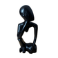 Sculpture "Le Penseur" en ébène - Ledoux Store