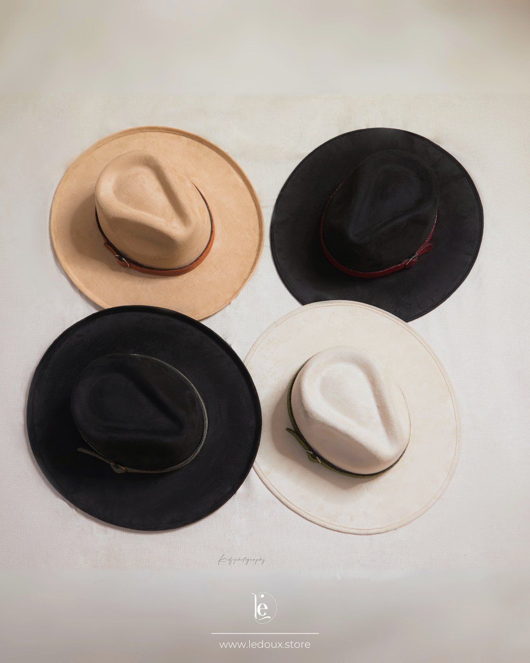 Ceintures à chapeau faites main en Kanvô (Bénin) - Ledoux Store