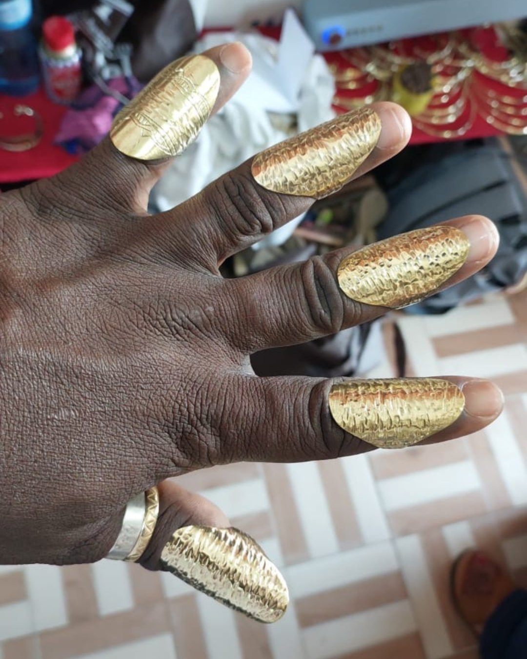 Commande personnalisée | Bijoux en laiton et perles Akan (fabriqués au Ghana ou au Bénin) - Ledoux Store